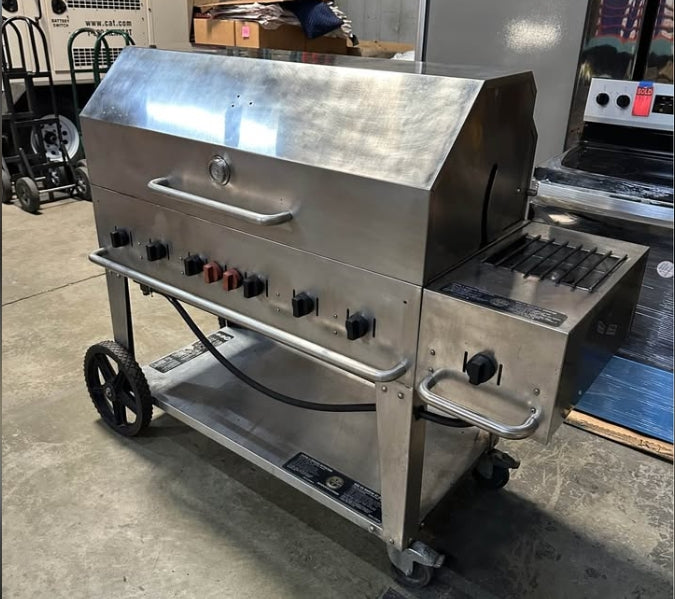 Crown Verity 48" Commercial Catering Grill – Natural Gas - AS IS - LOCAL PICKUP ONLY