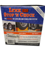 Stop N Chock orange wheel chocks 2 pack