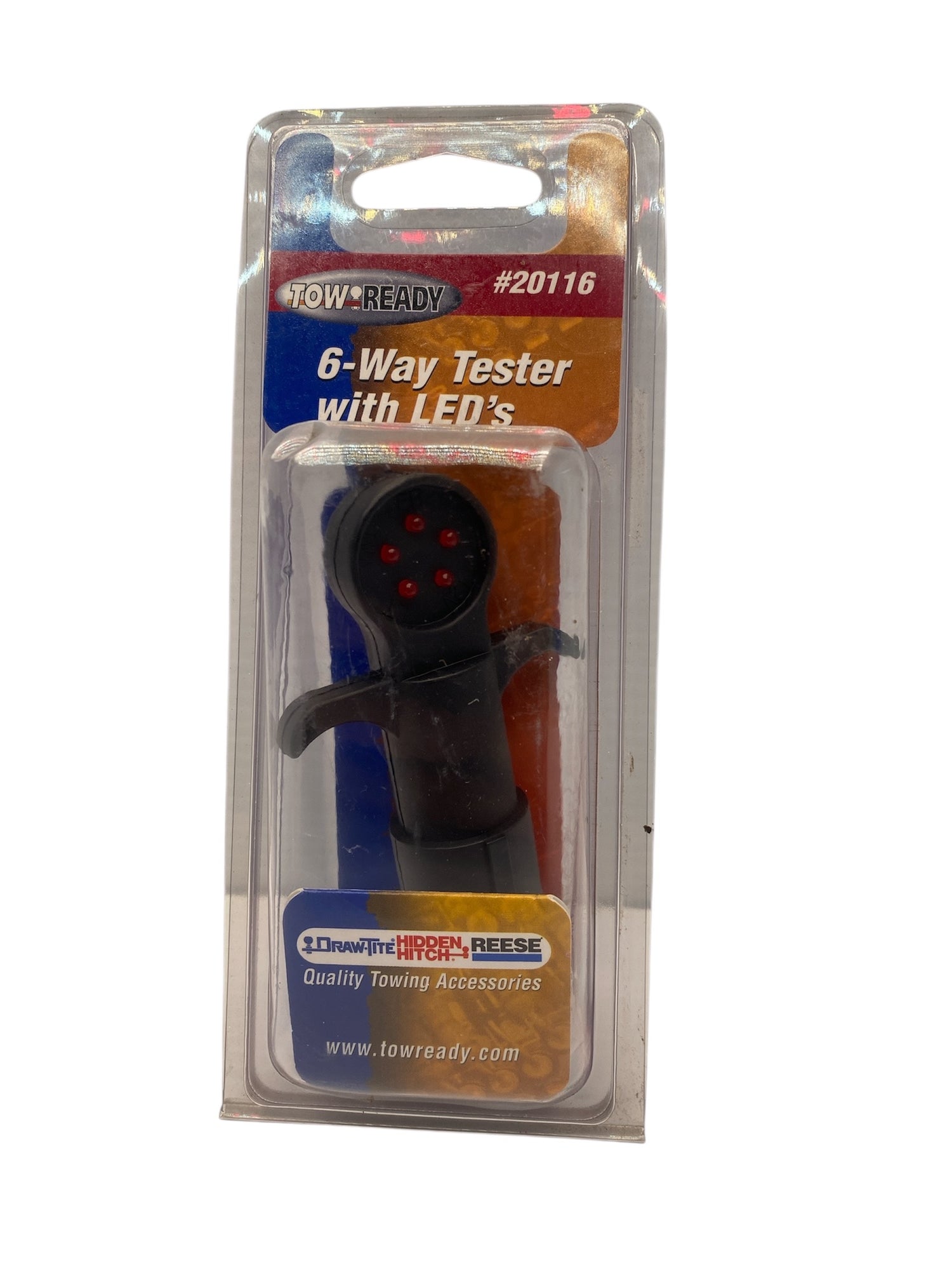 Tow Ready 20116 6-Way Car End Trailer Wiring Tester – LED Indicator Plug