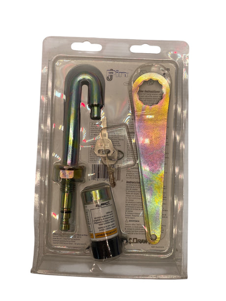 OEM Tow Ready 63201 J-Pin with Lock & Keys – Noise Reduction Hitch Pin