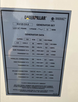 Used CAT XQ125 Generator – Recently Serviced and Load Tested