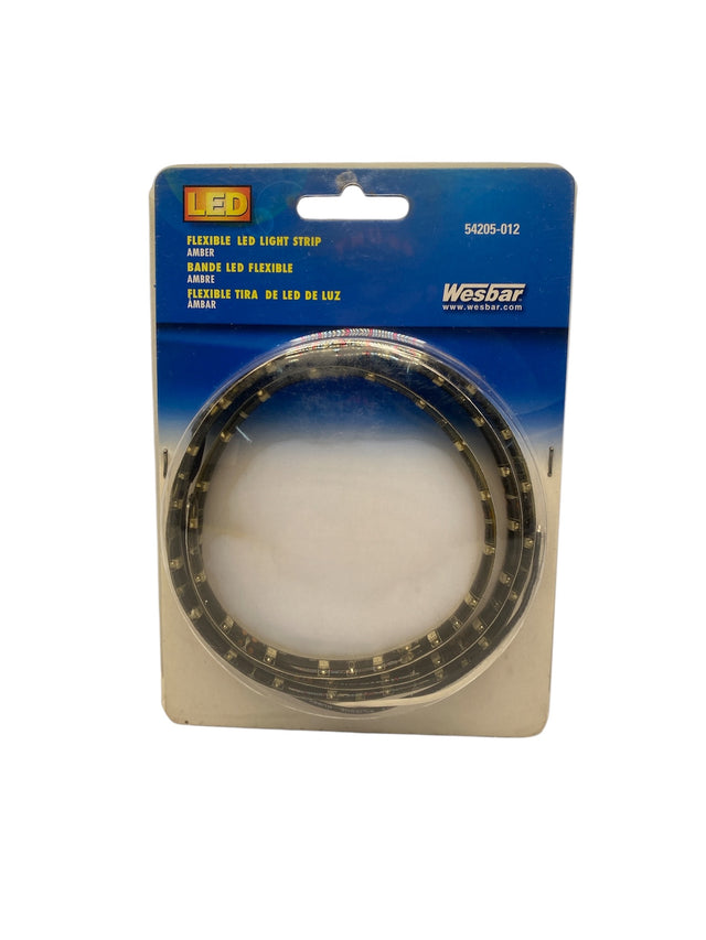 Wesbar 54205-012 Flexible LED Light Strip – Amber 12"