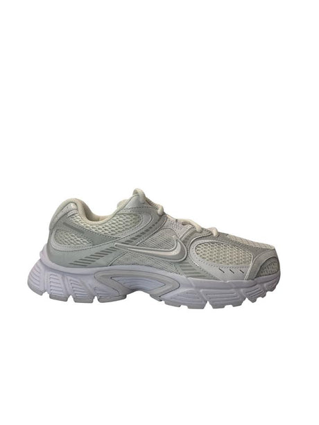 White athletic shoe on a white background