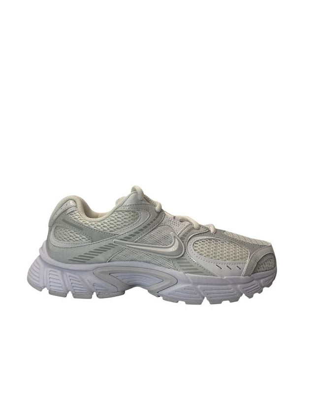 White athletic shoe on a white background