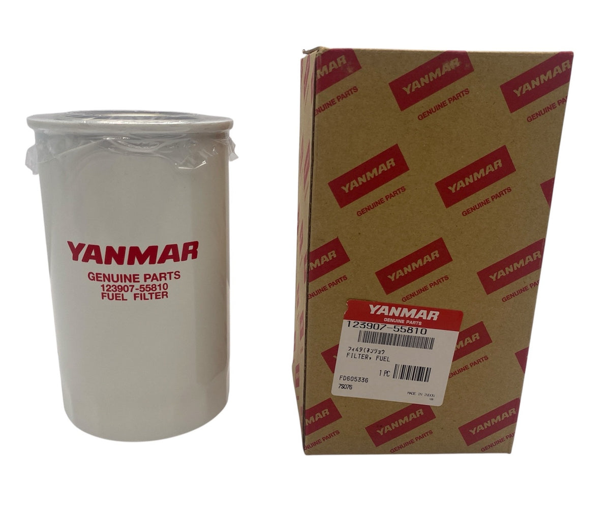 Yanmar YM-123907-55810 Fuel Filter | Genuine OEM Replacement for 4TNV9 ...