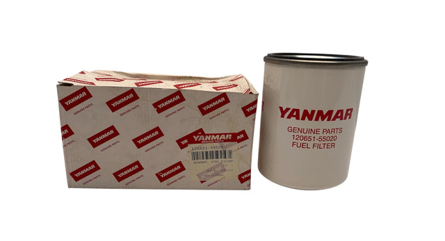 Yanmar 120651-55020 Spin On Fuel Filter Element – Genuine OEM diesel engine part for Yanmar engines”