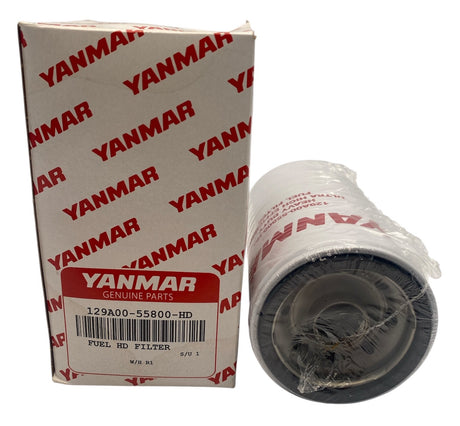 Yanmar Fuel Filter YM-129A0055800HD – Genuine OEM replacement for Yanmar 4JH110 and 4JH45 diesel engines