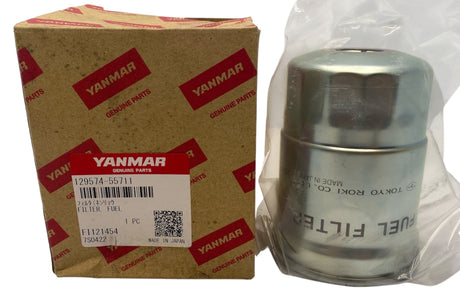 Yanmar YM-129574-55711 Fuel Filter – Genuine OEM Replacement for 4JH Series Diesel Engines