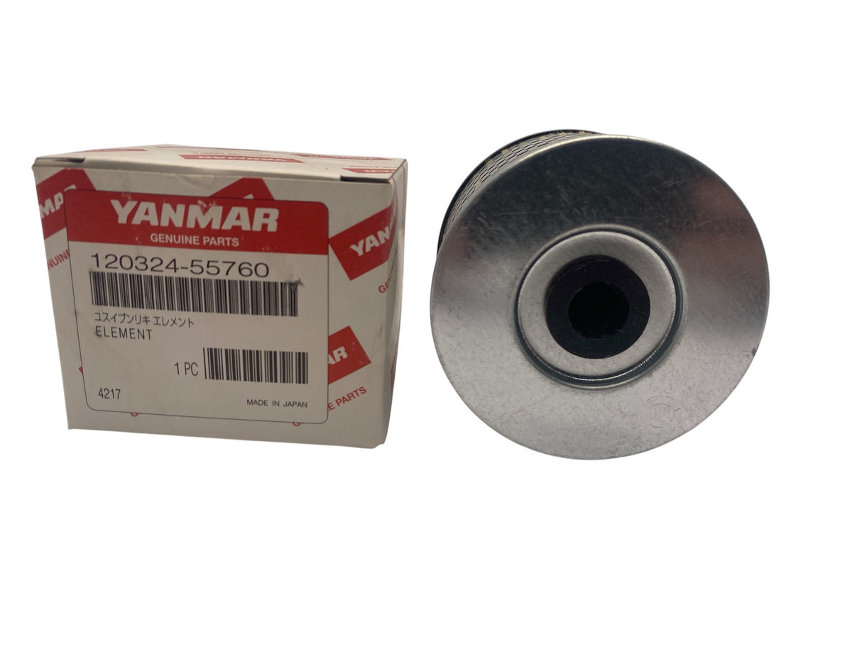 Close-up Yanmar Fuel/Water Separator 120324-55760 – OEM Diesel Engine Replacement Element