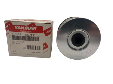 Close-up Yanmar Fuel/Water Separator 120324-55760 – OEM Diesel Engine Replacement Element