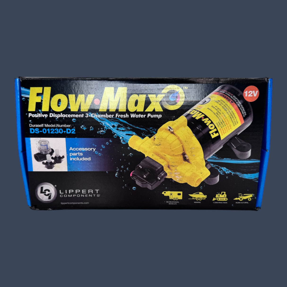 Lippert Flow Max Fresh Water Pump 689052