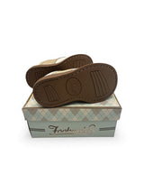 Side view of FootMates Cheer Oxford kids shoe