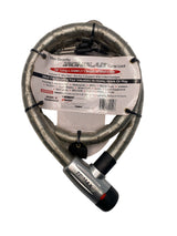 Max-security flexible steel cable with armored jacket