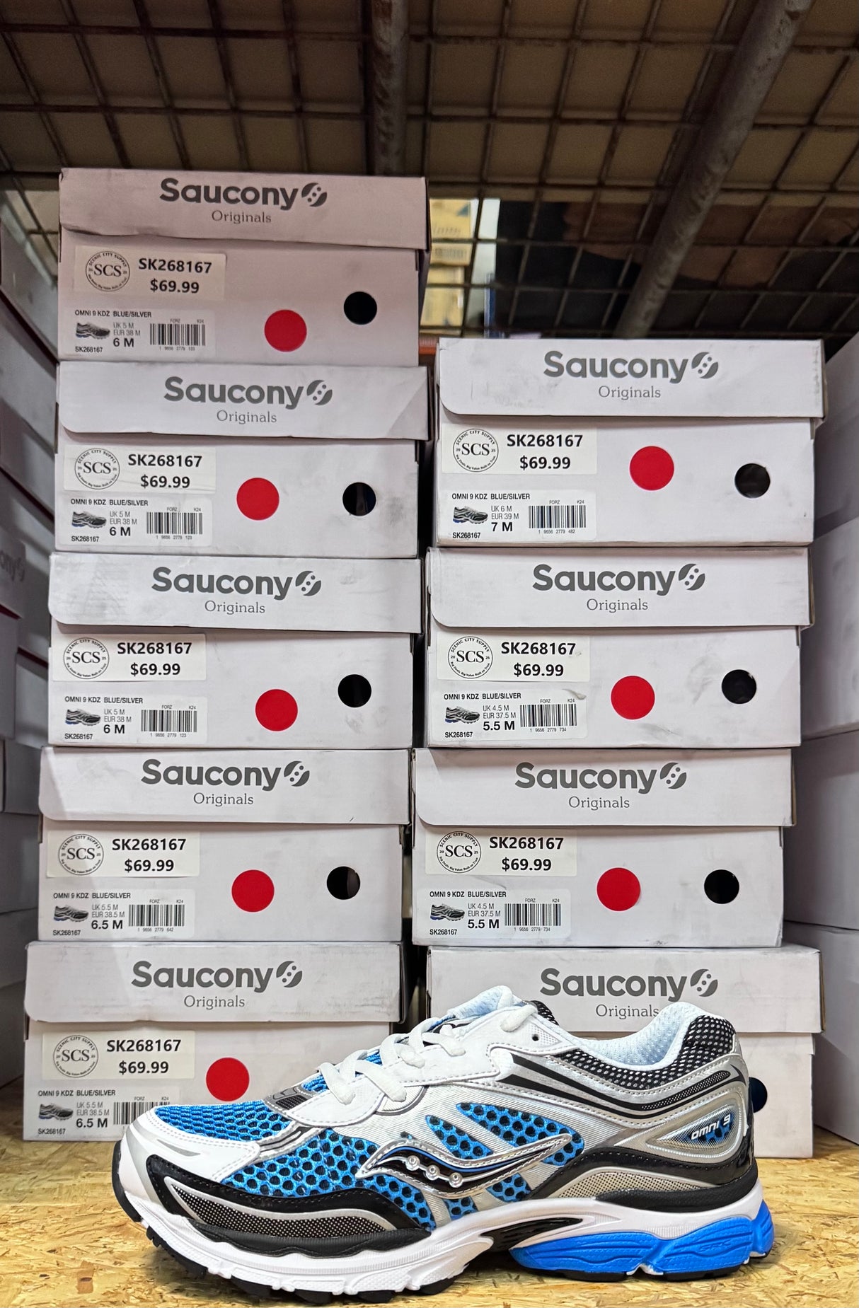 Kids Saucony Omni 9 KDZ SK268167